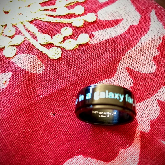 RARE Star Wars® A Long Time Ago Steel Spinner sz12 - Picture 2 of 5